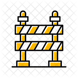 Road barrier  Icon