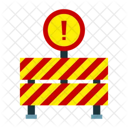 Road Barrier  Icon