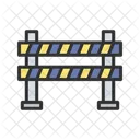 Road Barrier Road Safety Construction Zone Icon