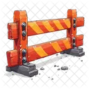 Barrier Barricade Construction Icon