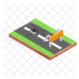 Road Barrier  Icon