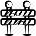 Road Barrier Barrier Barricade Icon