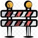 Road Barrier Barrier Barricade Icon