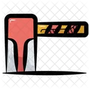 Road Barrier Barrier Barricade Icon