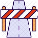 Road Block Barrier Road Barrier Icon