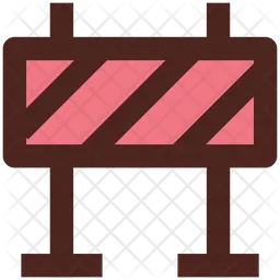 Road Block  Icon