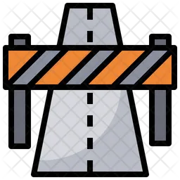 Road Block  Icon