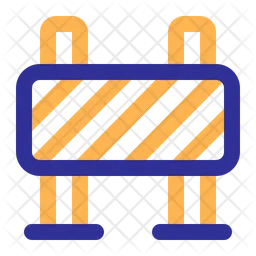 Road Block  Icon