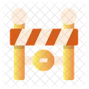 Road Block Barrier Road Barrier Icon