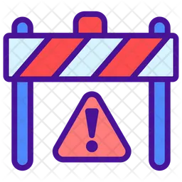 Road Block  Icon