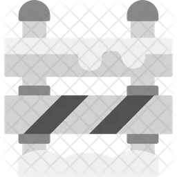 Road Block  Icon