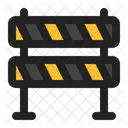 Road Block Blocked Road Sign Icon