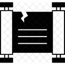 Road Block Parchment Verified Scroll Icon