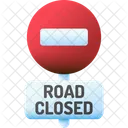 Road Closed Construction Road Icon
