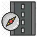 Road Compass Directions Icon