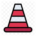 Cone Barrier Stop Icon