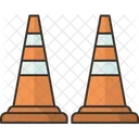 Road Cones Road Cones Icon