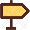 Road Direction Board  Icon