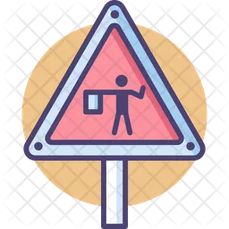 Road Flagger  Icon