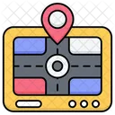 Road Navigation City Icon