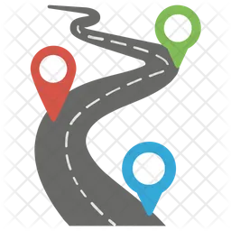 Road Infographic  Icon