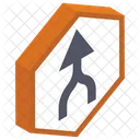 Road Intersection Crossroad Intersection Road Junction Icon