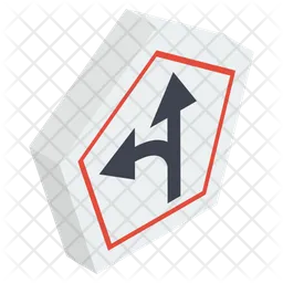 Road Junction  Icon