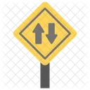 Road Label Directions Icon
