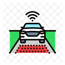 Road Lane Detection Icon