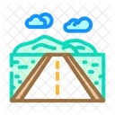 Road Leading Forward Icon