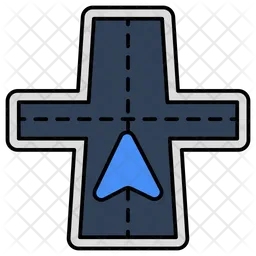 Road Location  Icon