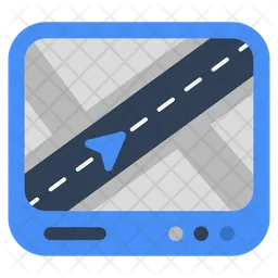 Road Location  Icon