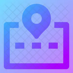 Road Location Flag Icon