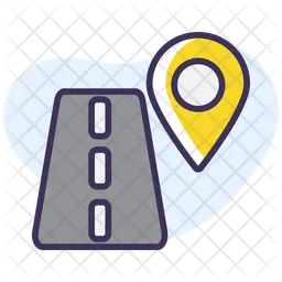 Road Location  Icon