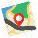 Road Map Direction Map Icon