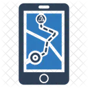 Road Navigation Gps Location Icon
