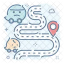 Destination Map Map Navigation Location Icon