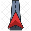 Road Navigation Navigation Direction Icon