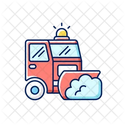 Road Plowing  Icon