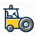 Construction Vehicle Bulldozer Icon