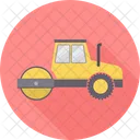 Road Roller Construction Construction Vehicle Icon