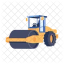 Road Roller Paving Machine Construction Roller Icône