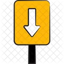 Direction Traffic Sign Sign Icon