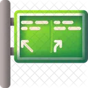 Road Sign Direction Traffic Sign Icon