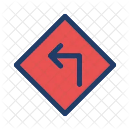 Road Sign Logo Icon
