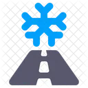 Road Sign Road Ice Icon
