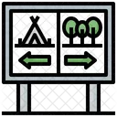 Road Sign Direction Board Road Icon