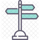 Road Sign City Signage Icon