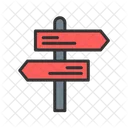 Road Sign Direction Board Sign Board Icon