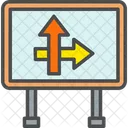 Road Sign Board  Icon